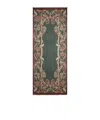 Shop Etro Paisley-print Wool-silk Blend Scarf In Black