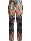 Etro Paisley Print Wool Trousers