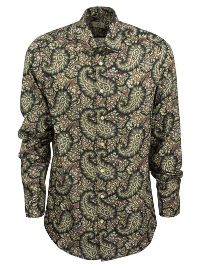 Etro Paisley-printed Buttoned Shirt In Multicolor