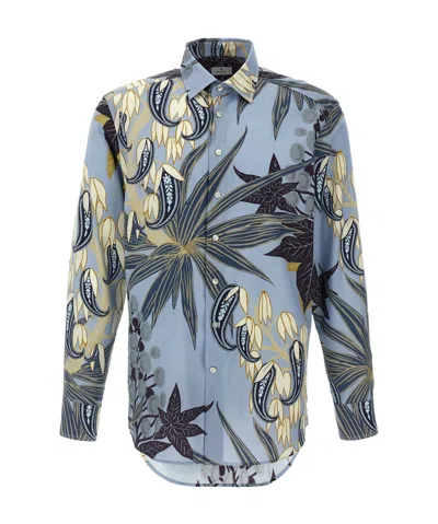 Etro Paisley Foliage Shirt And Blouse Multicolor