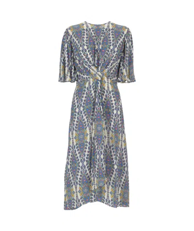 Etro Paisley-printed Dress In Multicolour