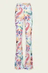 Etro Paisley-printed Flared Pants In Multicolor