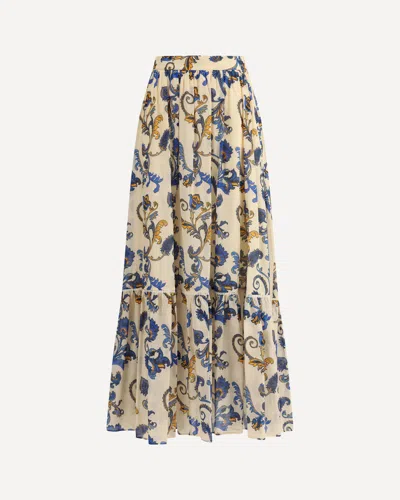 Etro Women Paisley Printed Long Skirt In Multi