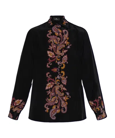 ETRO ETRO PAISLEY PRINTED LONG-SLEEVED BLOUSE