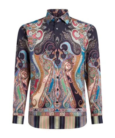 Etro Paisley Printed Shirt In Multi