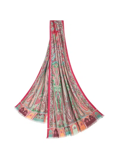 Etro Paisley Scarf In Multi