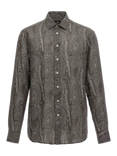 Etro Camisa - Negro In Gray
