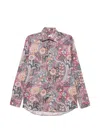Etro Hemd Mit Paisleymuster In Multi