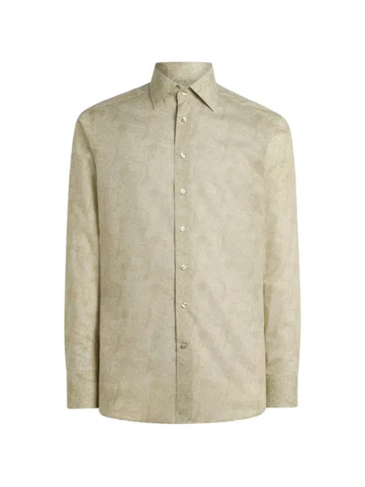 Etro Paisley Shirt In Neutral