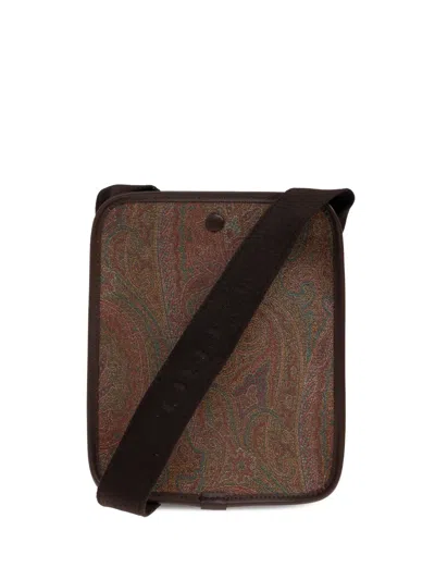 Etro Paisley Shoulder Bag In Multi