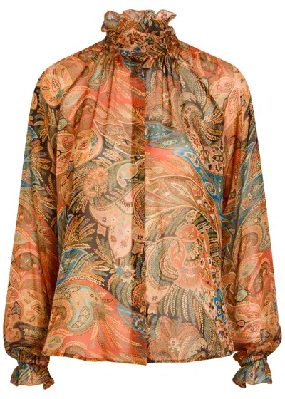 ETRO ETRO PAISLEY SILK BLOUSE