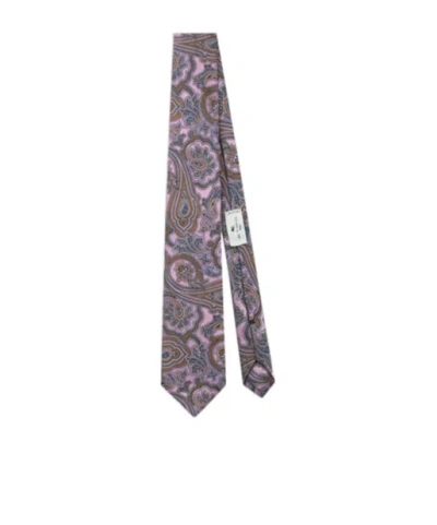 Etro Paisley Silk Jacquard Tie