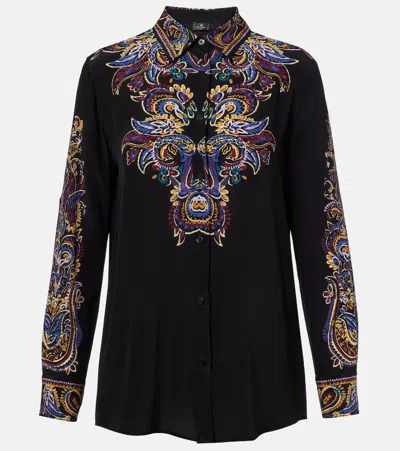 ETRO PAISLEY SILK SHIRT