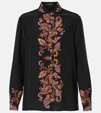 ETRO PAISLEY SILK SHIRT