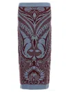Etro Knit Wool Midi Pencil Skirt