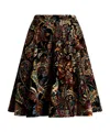 Etro Paisley-print Velvet Shirt In Black