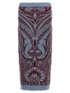 Etro Knit Wool Midi Pencil Skirt