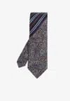Etro Paisley-pattern Silk Tie In Multi
