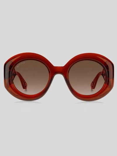 ETRO , PAISLEY SUNGLASSES, WOMAN, RED