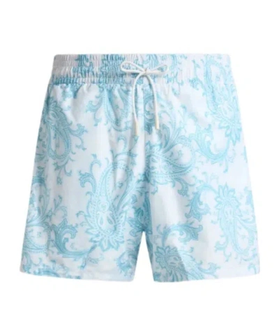 Etro Paisley Swim Shorts In Multi
