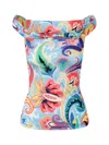 Etro Paisley Top Tops Multicolour In Multi