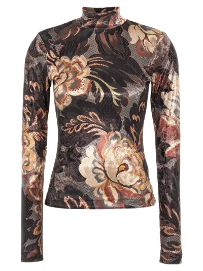 ETRO PAISLEY TOPS MULTICOLOR