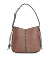 Etro Paisley Vulcano Shoulder Bag In Brown