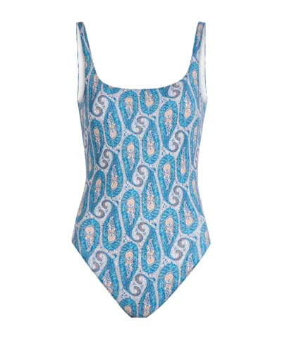 ETRO ETRO PAISLEY-PATTERN ONE-PIECE SWIMSUIT