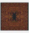 Etro Paisley Wool And Silk-blend Throw In Burgundy
