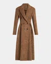 Etro Tailored Long Coat Featuring Paisley Design