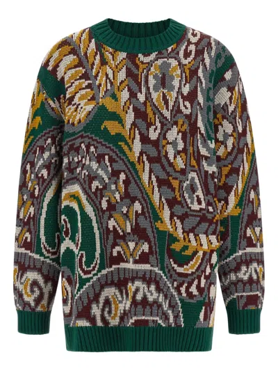 ETRO PAISLEY WOOL SWEATER
