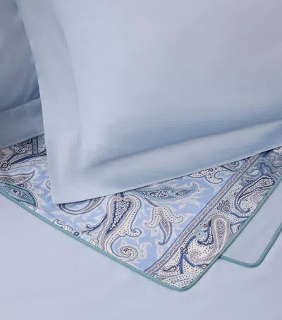 Etro Paisley Yaara Super King Duvet Cover Set In Blue