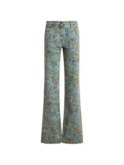 ETRO PAISLEY-MOTIF JEANS