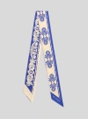 Etro Paisleyna Aus Seide Mit Floralem Jacquardmuster In Weiss