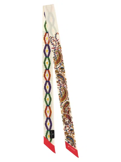 Etro Paisleyna Scarf In White