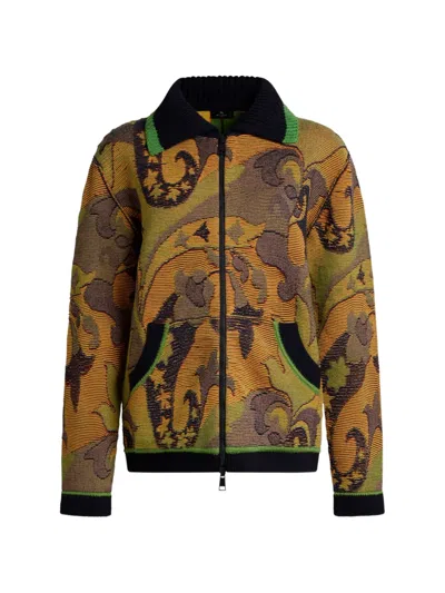 Etro Paisley-pattern Cardigan In Multi