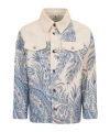 Etro Paisley-pattern Jacket In Brown