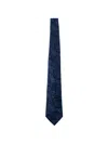 Etro Paisley-pattern Silk Tie In Blue