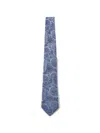 Etro Paisley-pattern Silk Tie In Neutral