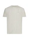 Etro Men Cotton T-shirt With Arnica Pattern In White