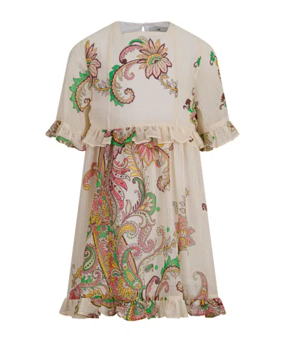 Etro Paisley-print Dress In Multi