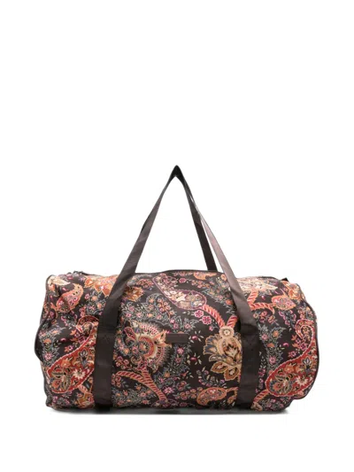 Etro Paisley-print Holdall Bag In Brown