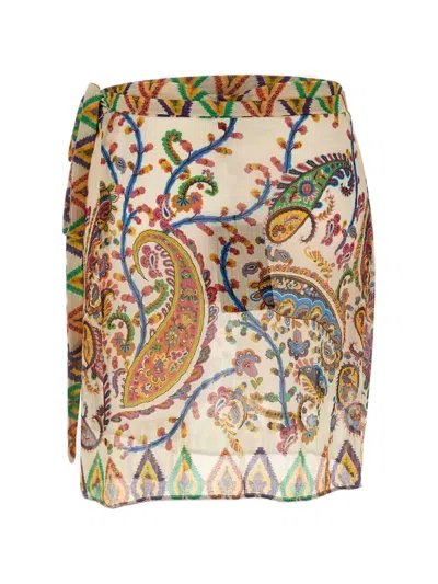 Etro Paisley-print Pareo In Multi