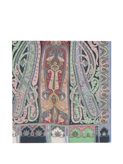 Etro Paisley-print Scarf In Multi