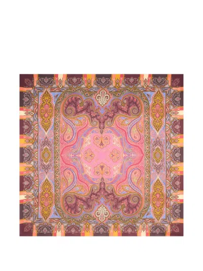 Etro Paisley-print Shawl In Neutral