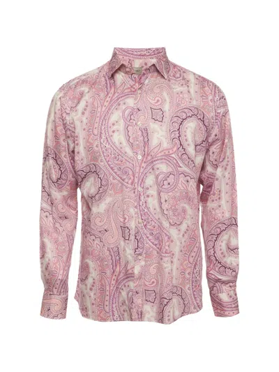 Pre-owned Etro Paisley-print Shirt In Neutral