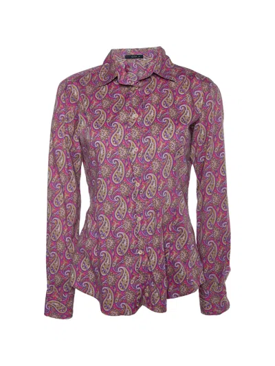 Pre-owned Etro Paisley-print Shirt In Pink