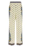 Etro Amebas Print Natural Pants For Women