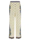 Etro Amebas Print Natural Pants For Women