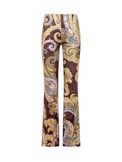 Etro Pant In Multi